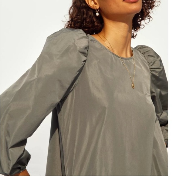 Aritzia Wilfred Sedona Taffeta Dress - Picture 3 of 12